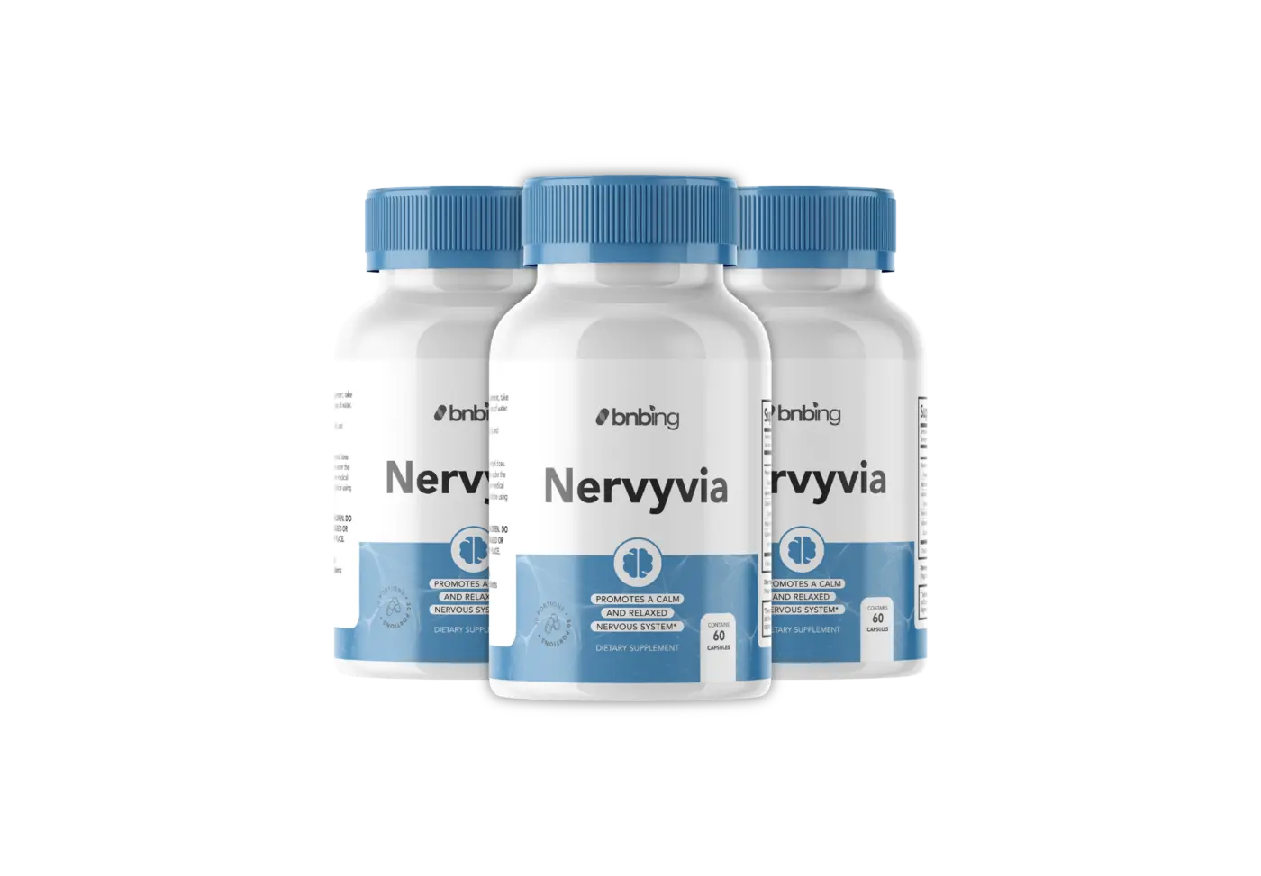 Three Nervyvia bottles