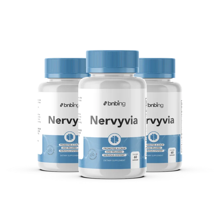 Three Nervyvia bottles